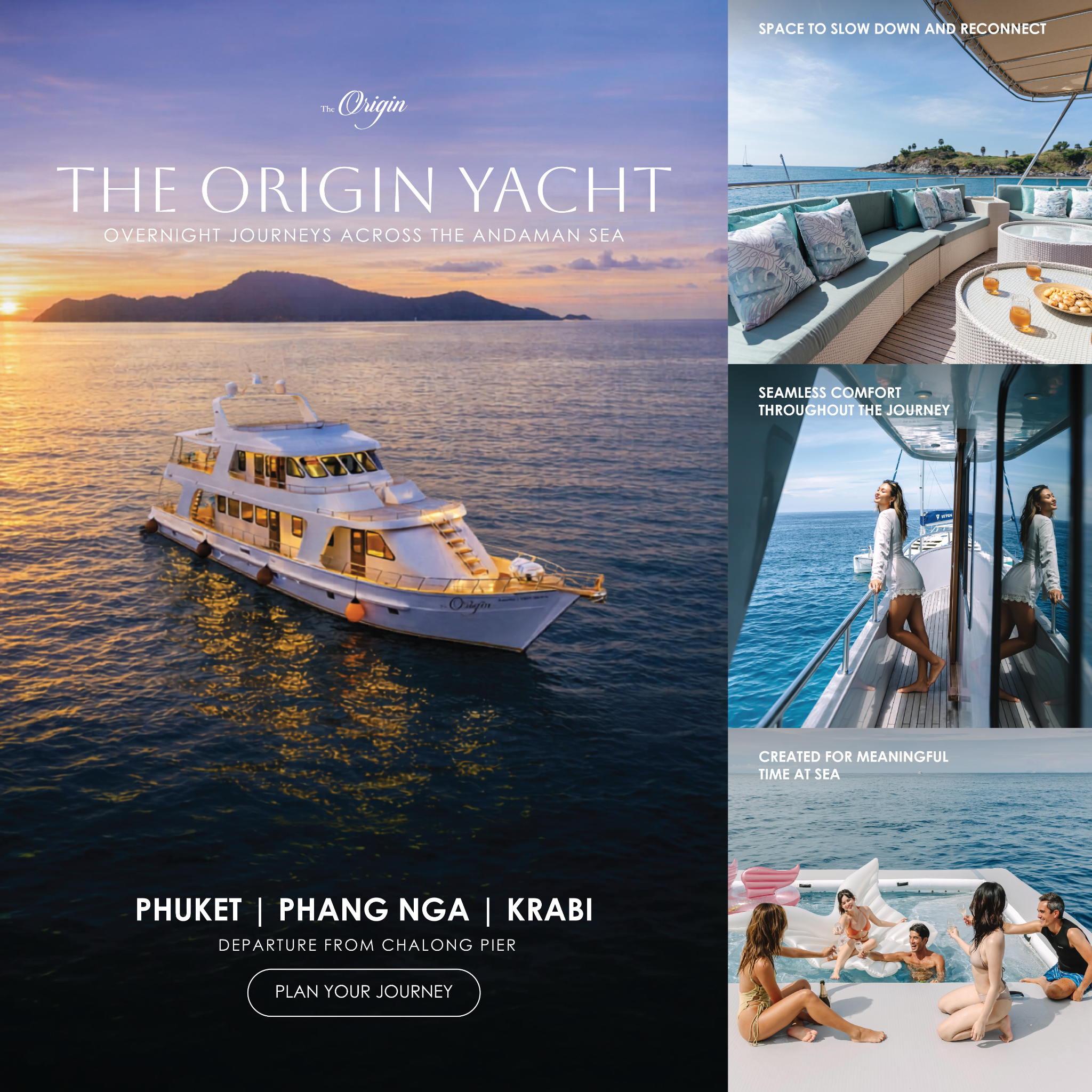 Seven Marine Phuket Facebook ad: Plan your journey