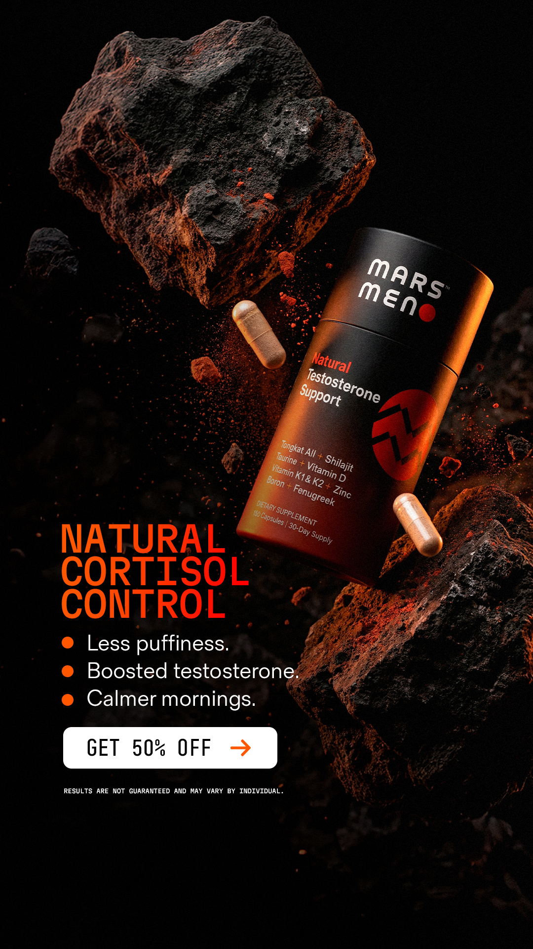 Mars Men Facebook ad