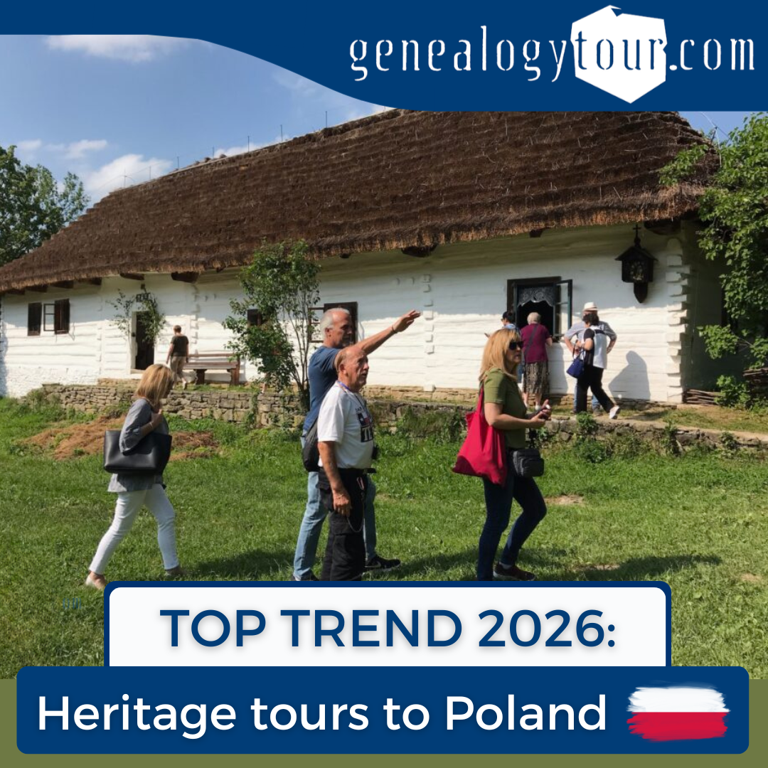 Genealogy Tour - Follow Your Polish Roots Facebook ad