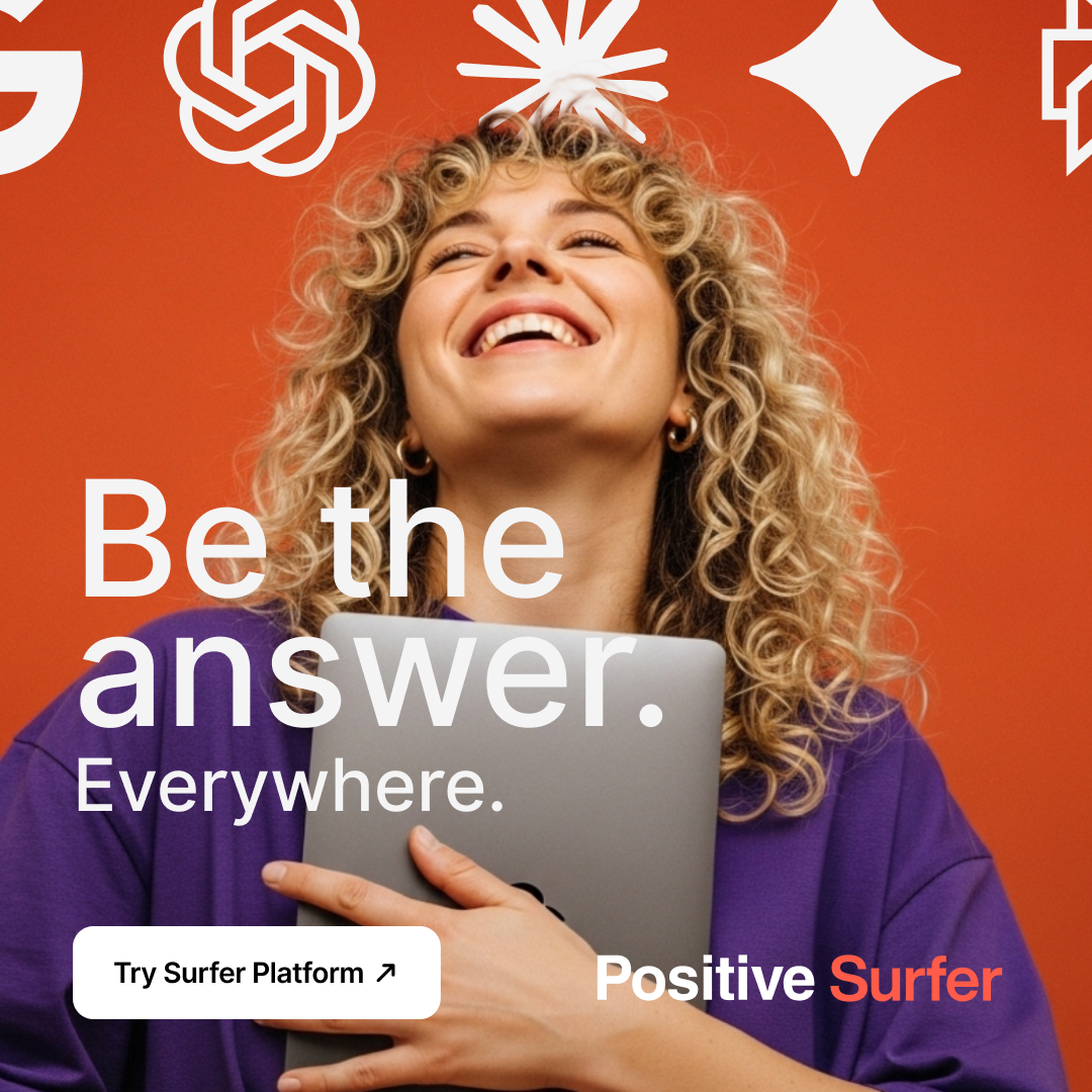 Positive Surfer Facebook ad: Your 7-day trial is still waiting.