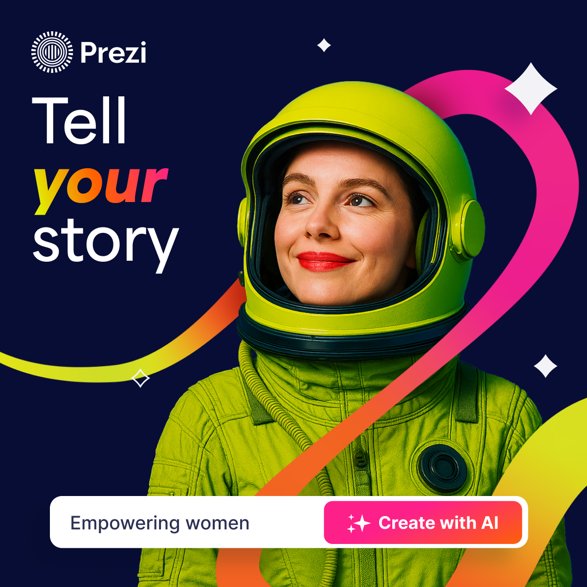 Prezi Facebook ad
