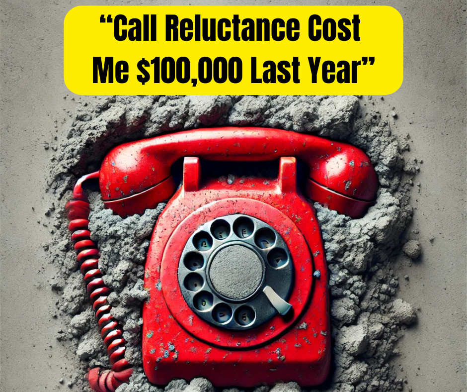 Conquer Call Reluctance Facebook ad