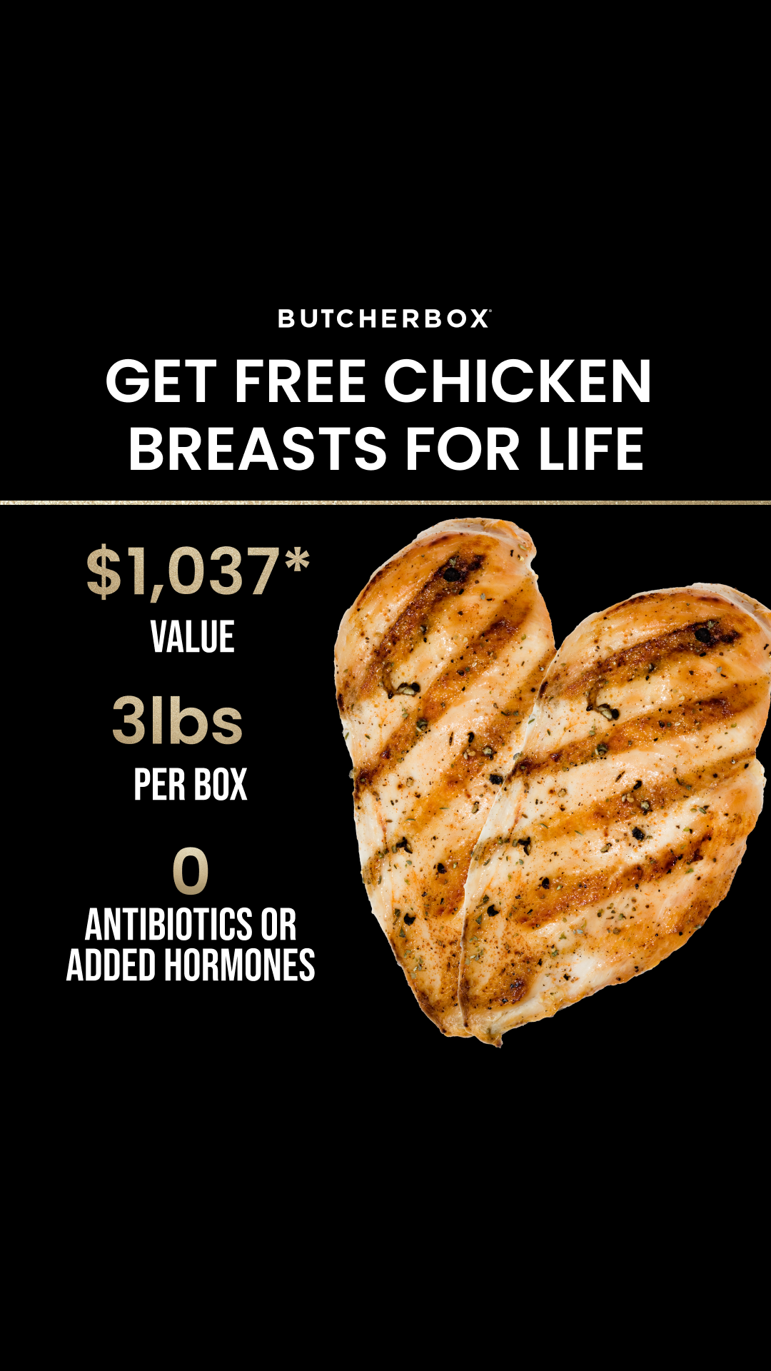ButcherBox Facebook ad