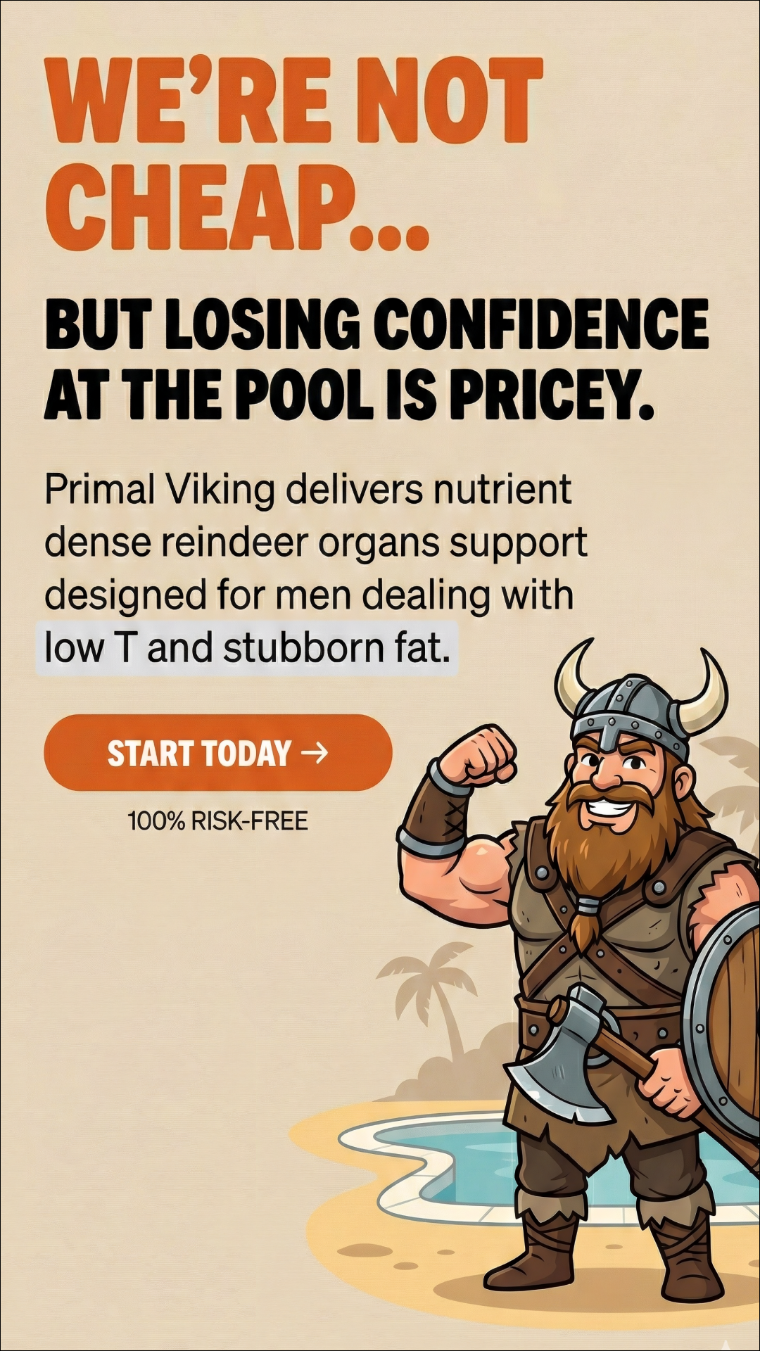 Primal Viking Facebook ad
