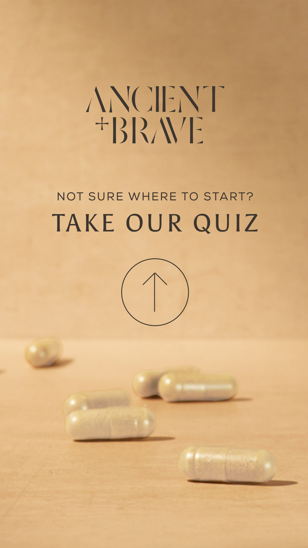 Ancient + Brave Facebook ad