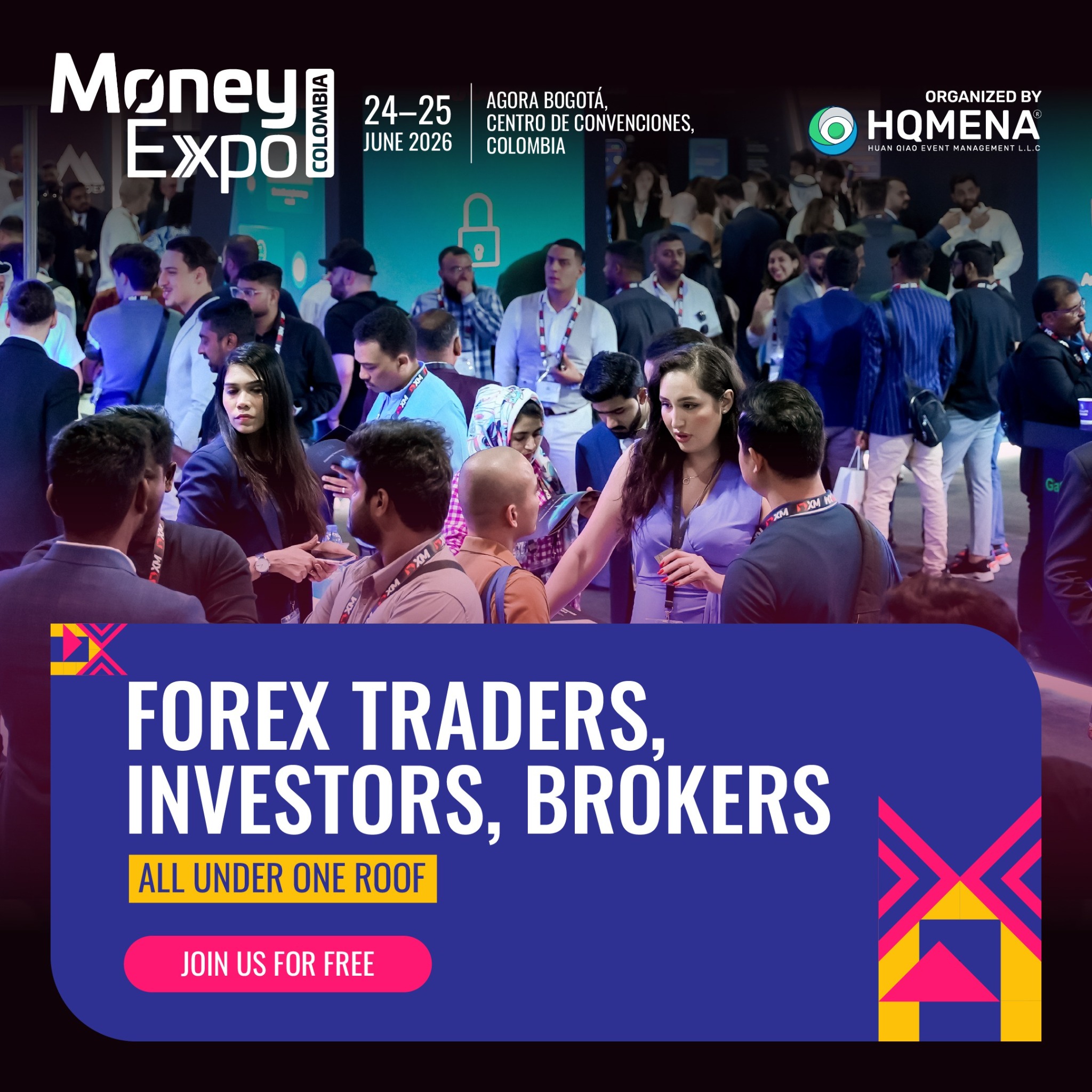 Money Expo LATAM Facebook ad