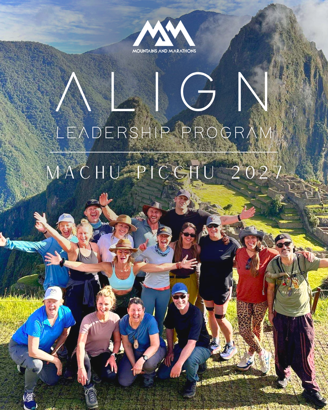 ALIGN Leadership Program by Mountains and Marathons Facebook ad: Join the ALIGN Leadership Program