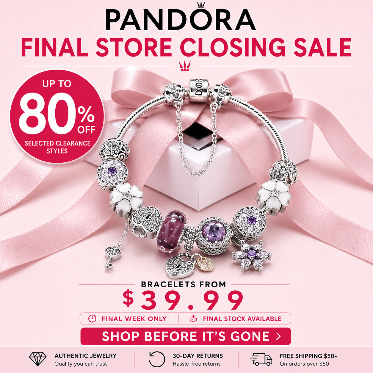 EverCharm Jewelry Facebook ad