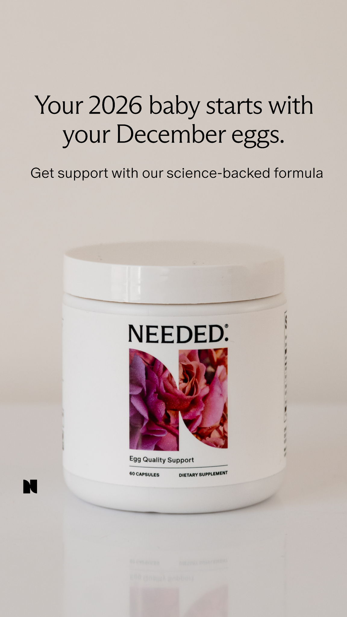 Needed. Facebook ad