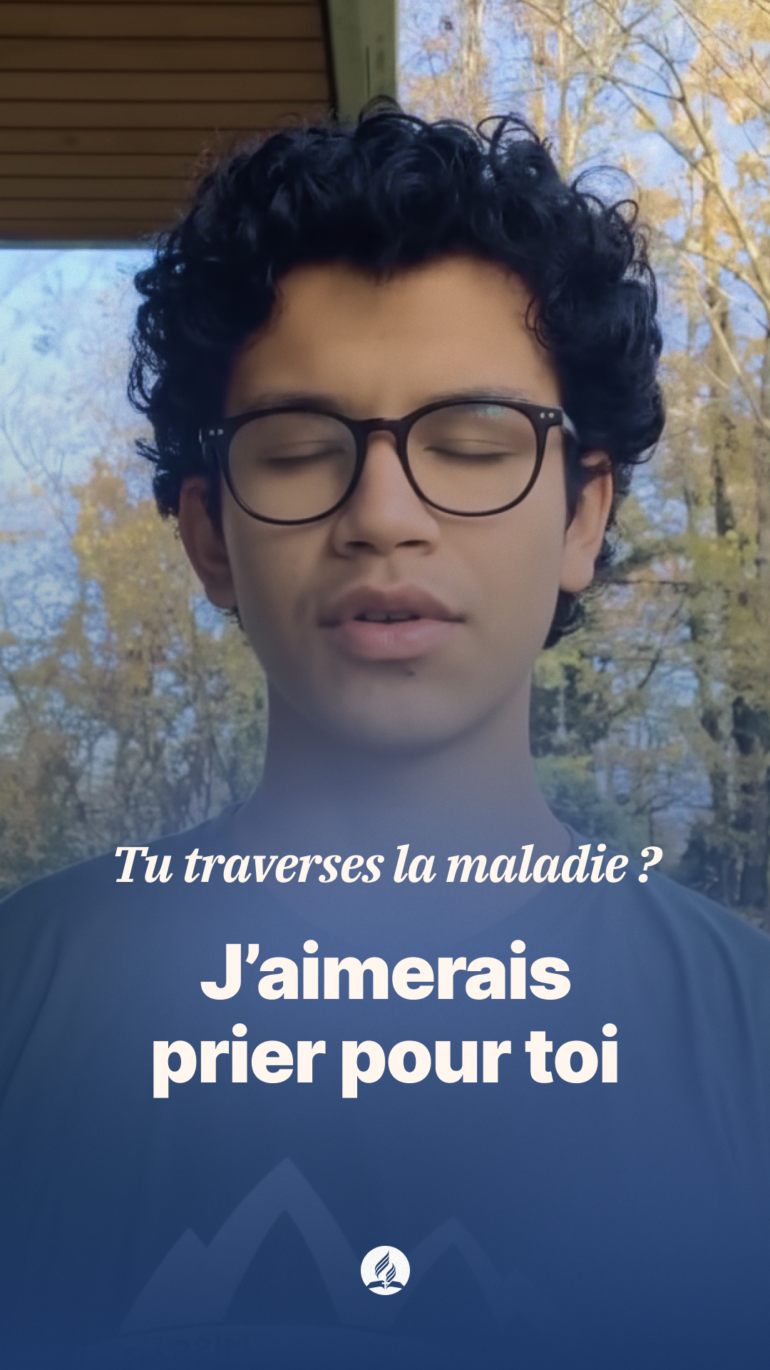 Église Adventiste du Septième Jour Facebook ad: Tu traverses la maladie?