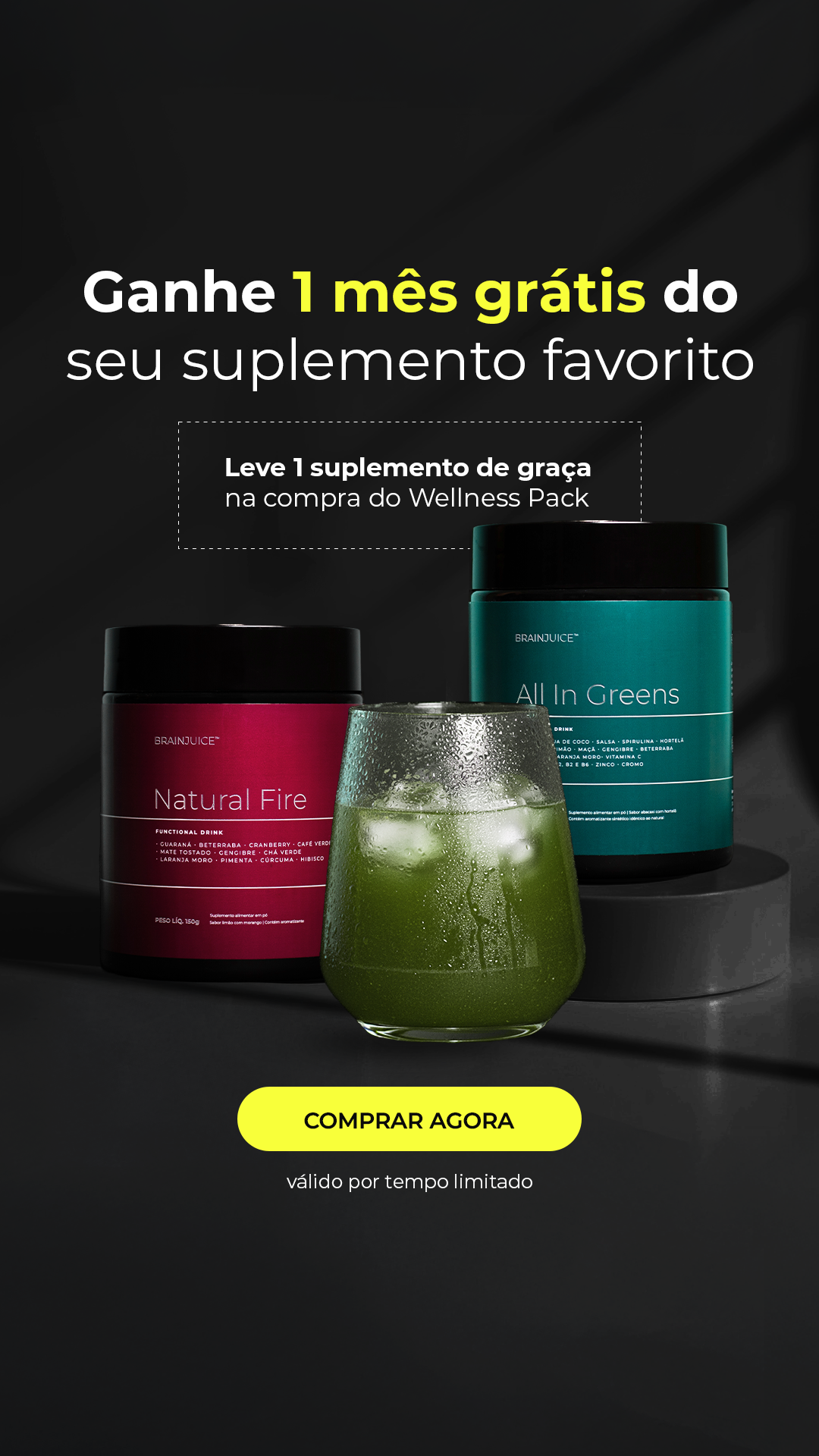 BrainJuice Facebook ad