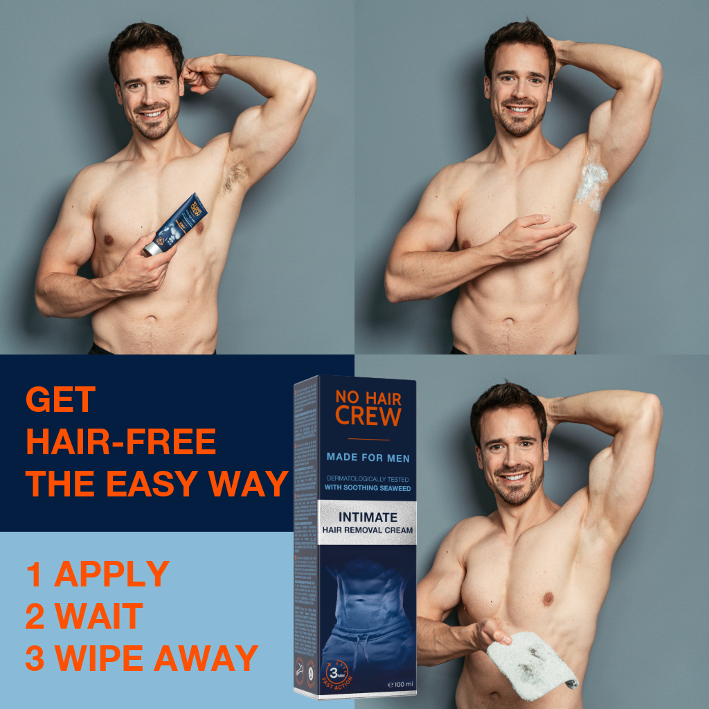 NO HAIR CREW Facebook ad
