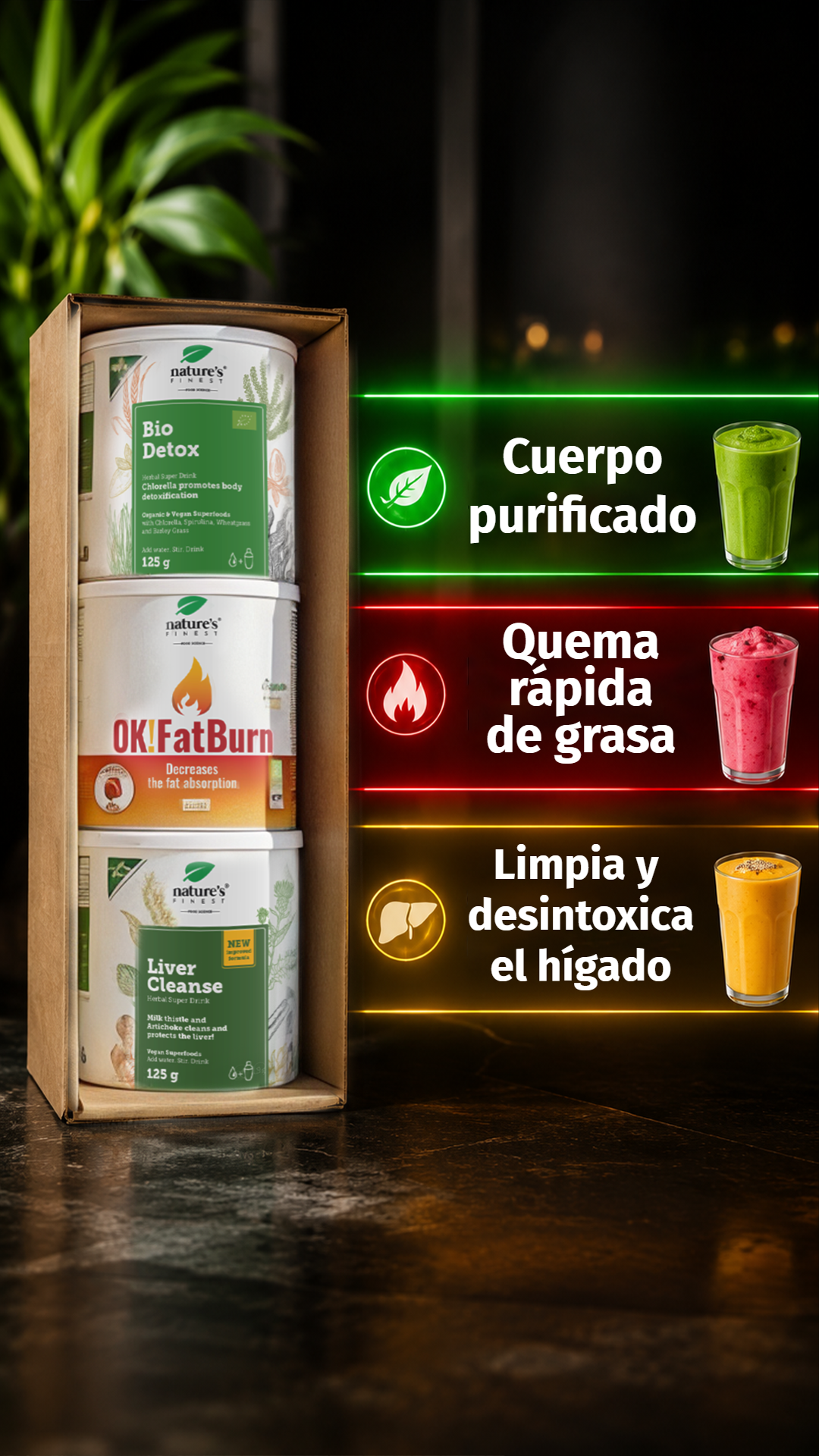 Nature's Finest España Facebook ad
