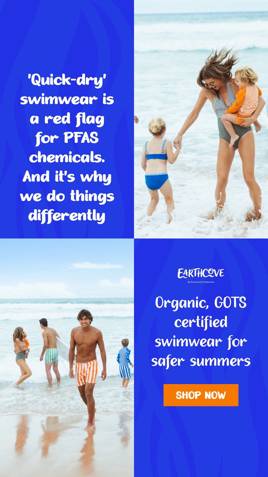 Pure Earth Collection - Non-Toxic Family Lifestyle Brand Facebook ad