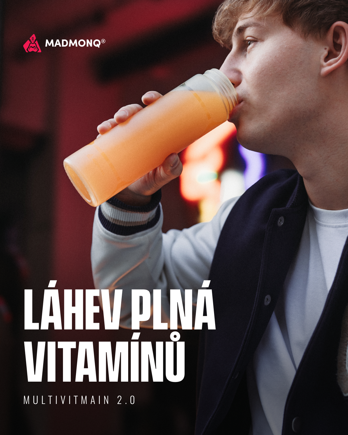 MADMONQ Facebook ad: Nedovol podzimu, aby tě zpomalil