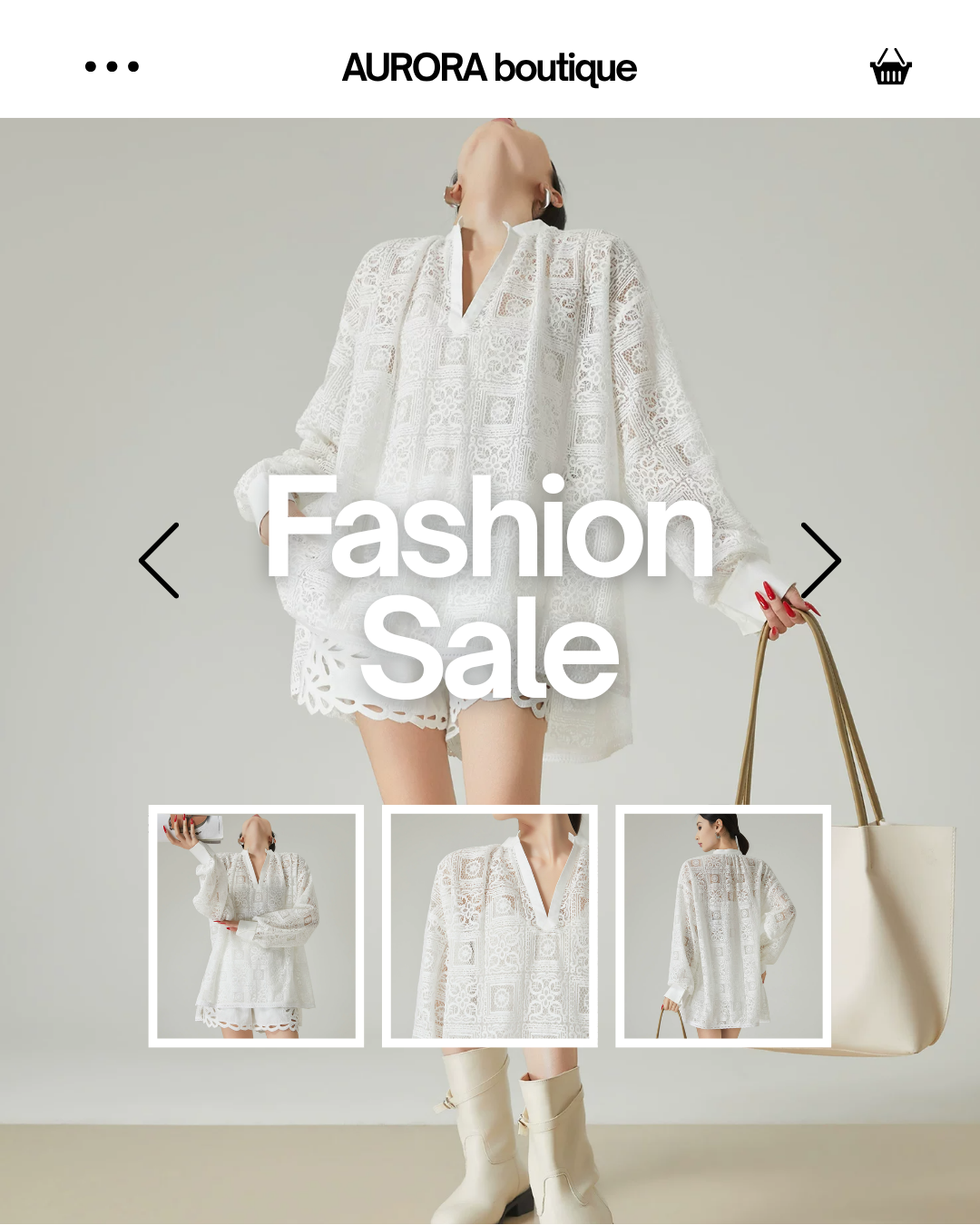 AuroraBoutique Facebook ad