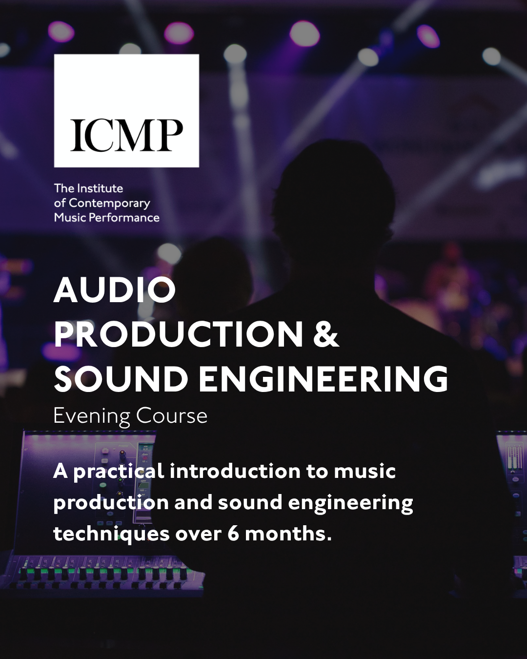 ICMP UK - The Institute of Contemporary Music Performance Facebook ad
