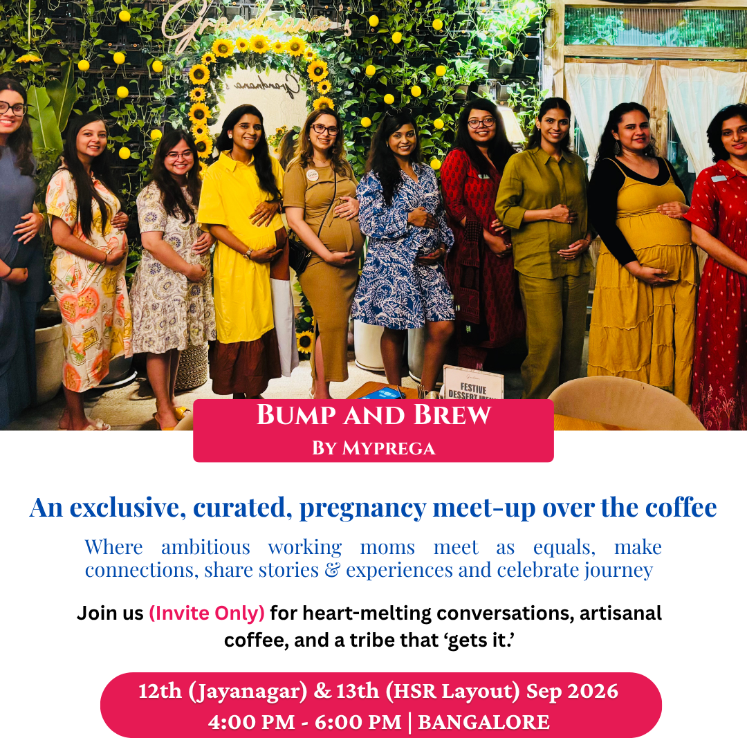 Myprega Facebook ad: Bangalore moms-to-be, have you ever heard of this?