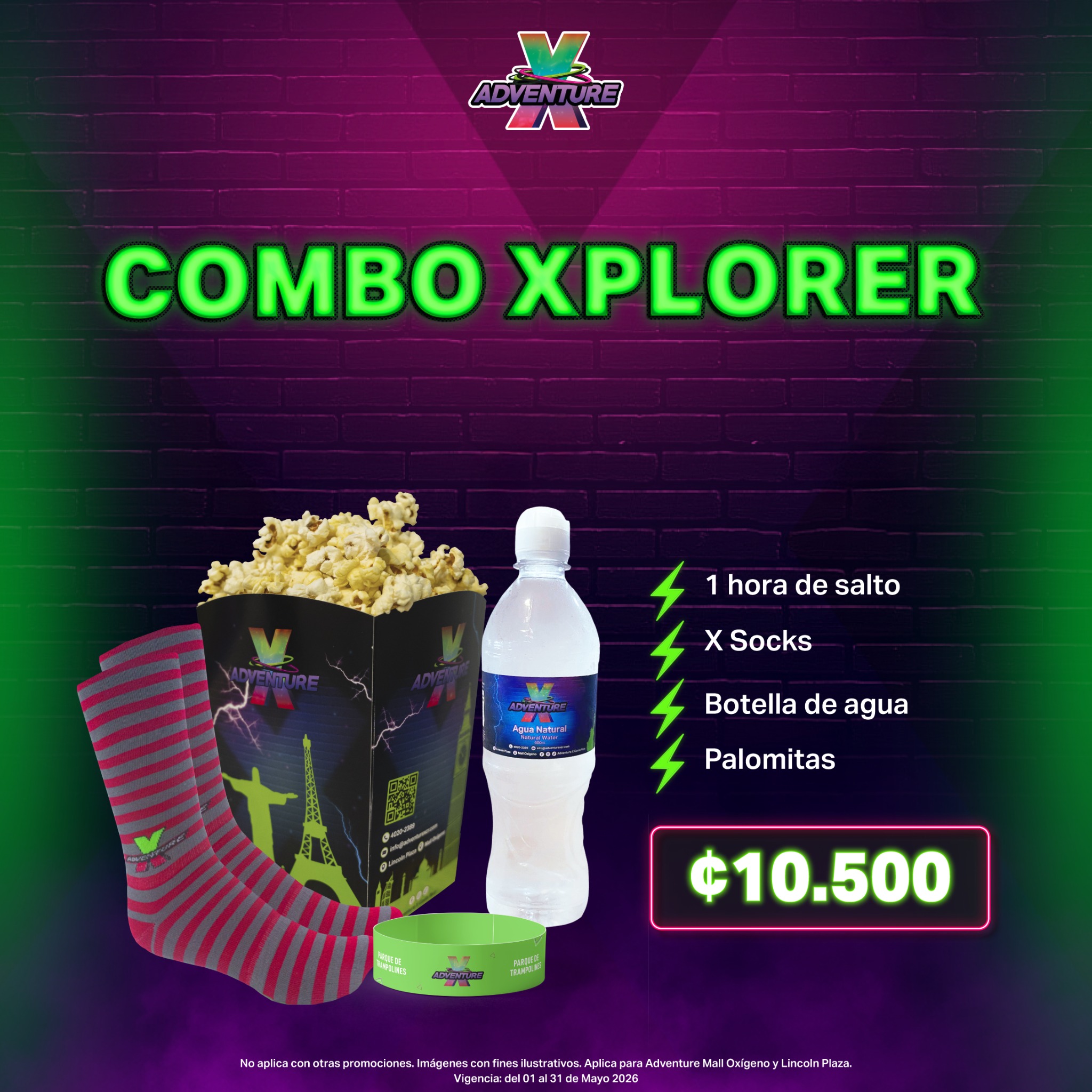 Adventure X Costa Rica Facebook ad