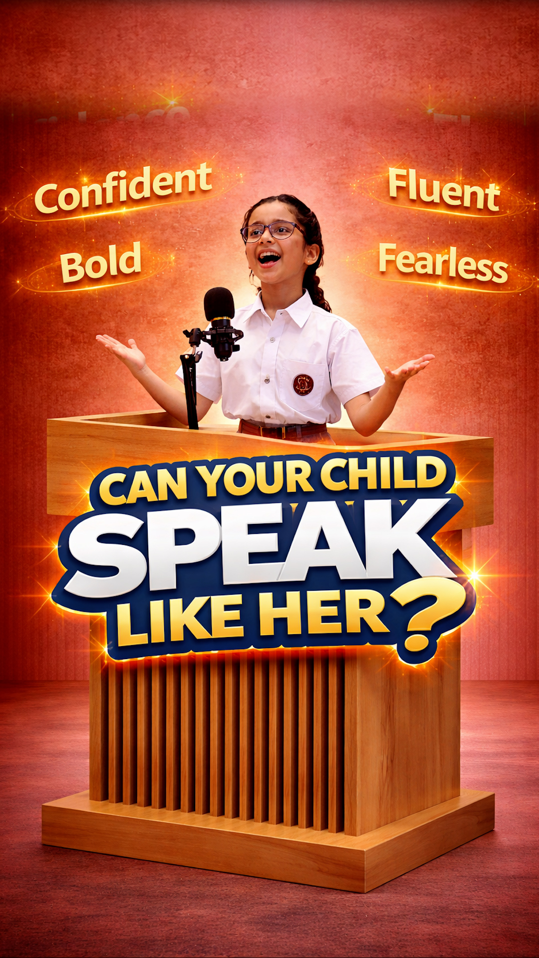 PlanetSpark - The Public Speaking Expert Facebook ad: Book a Free Trial Class Now
