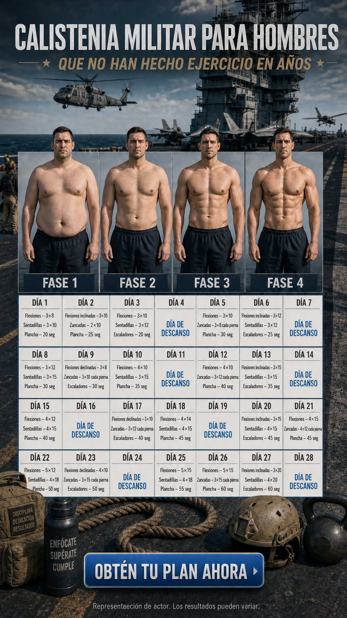 28 Day Challenge Facebook ad