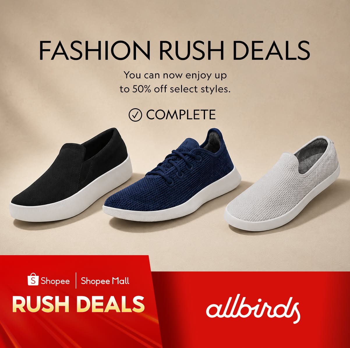 Allbirds Philippines Facebook ad