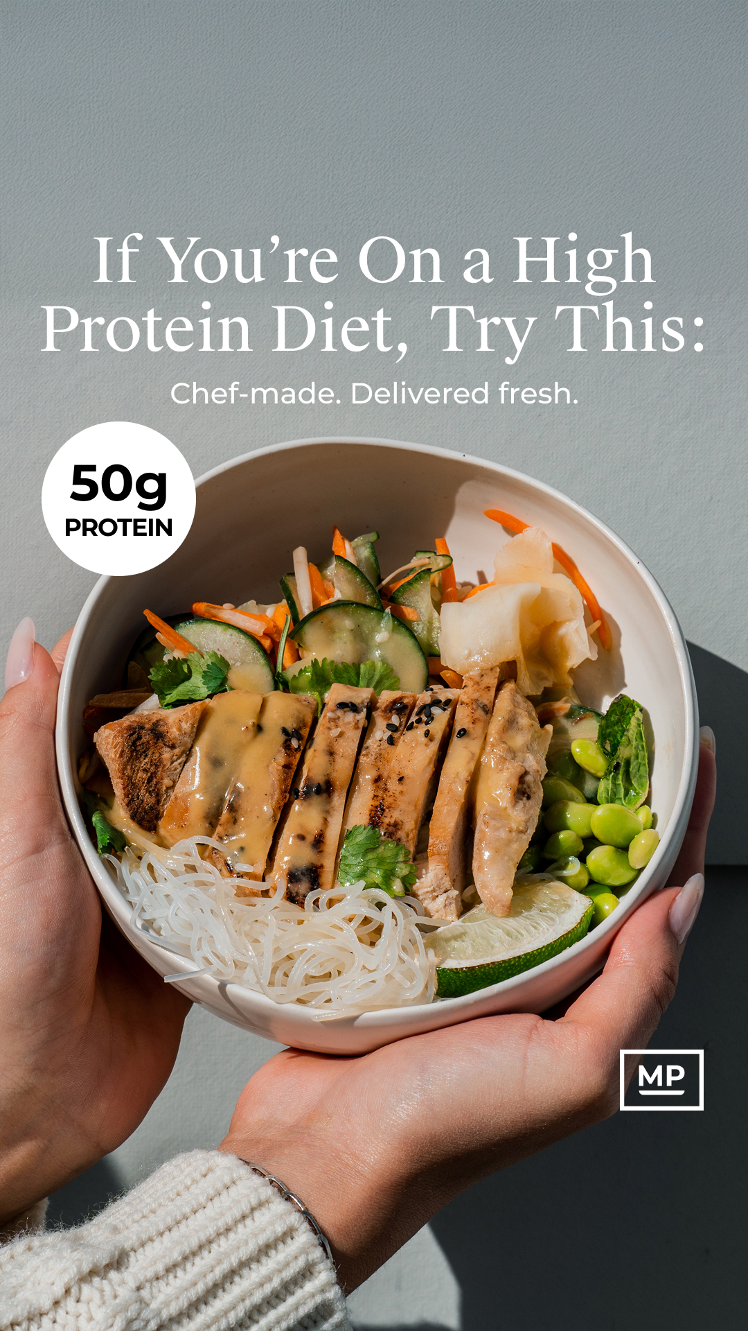 MacroPlate Facebook ad: Chef-Crafted Healthy Eating Made Easy