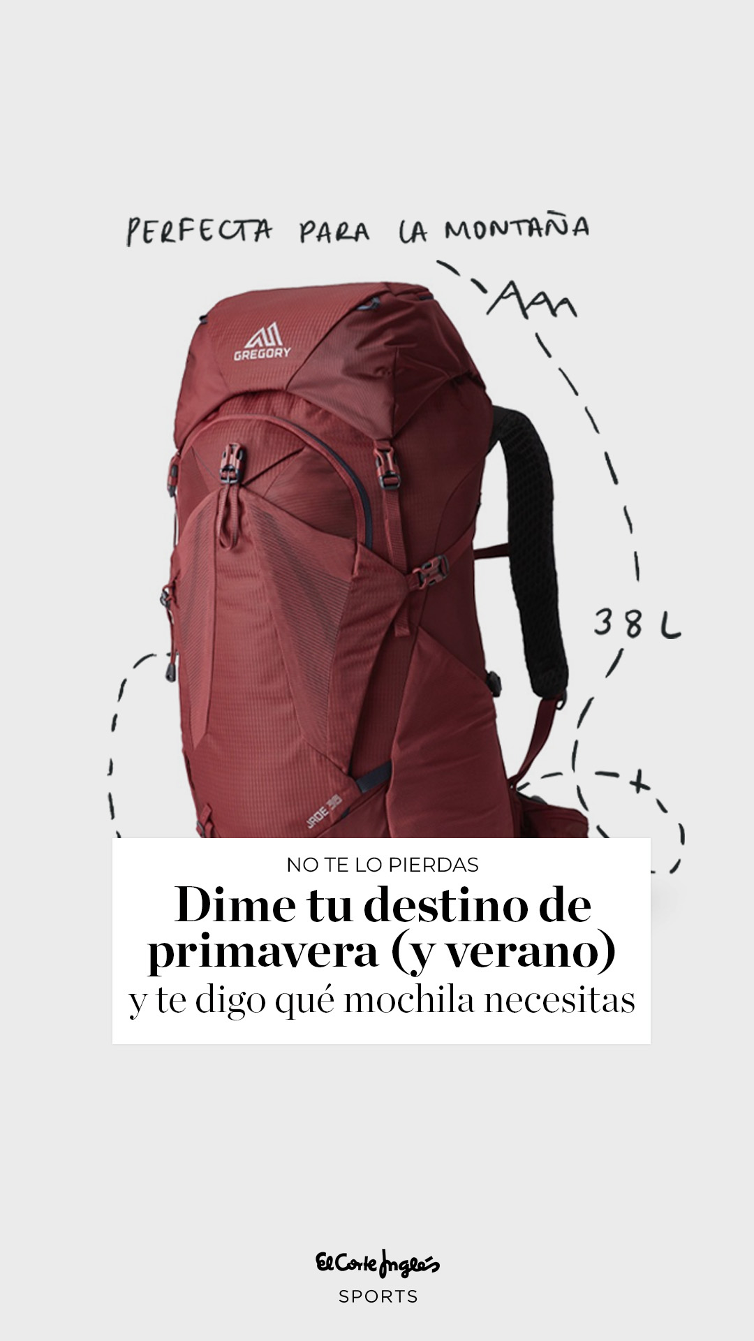 El Corte Inglés SPORTS Facebook ad from Jun 1, 2026