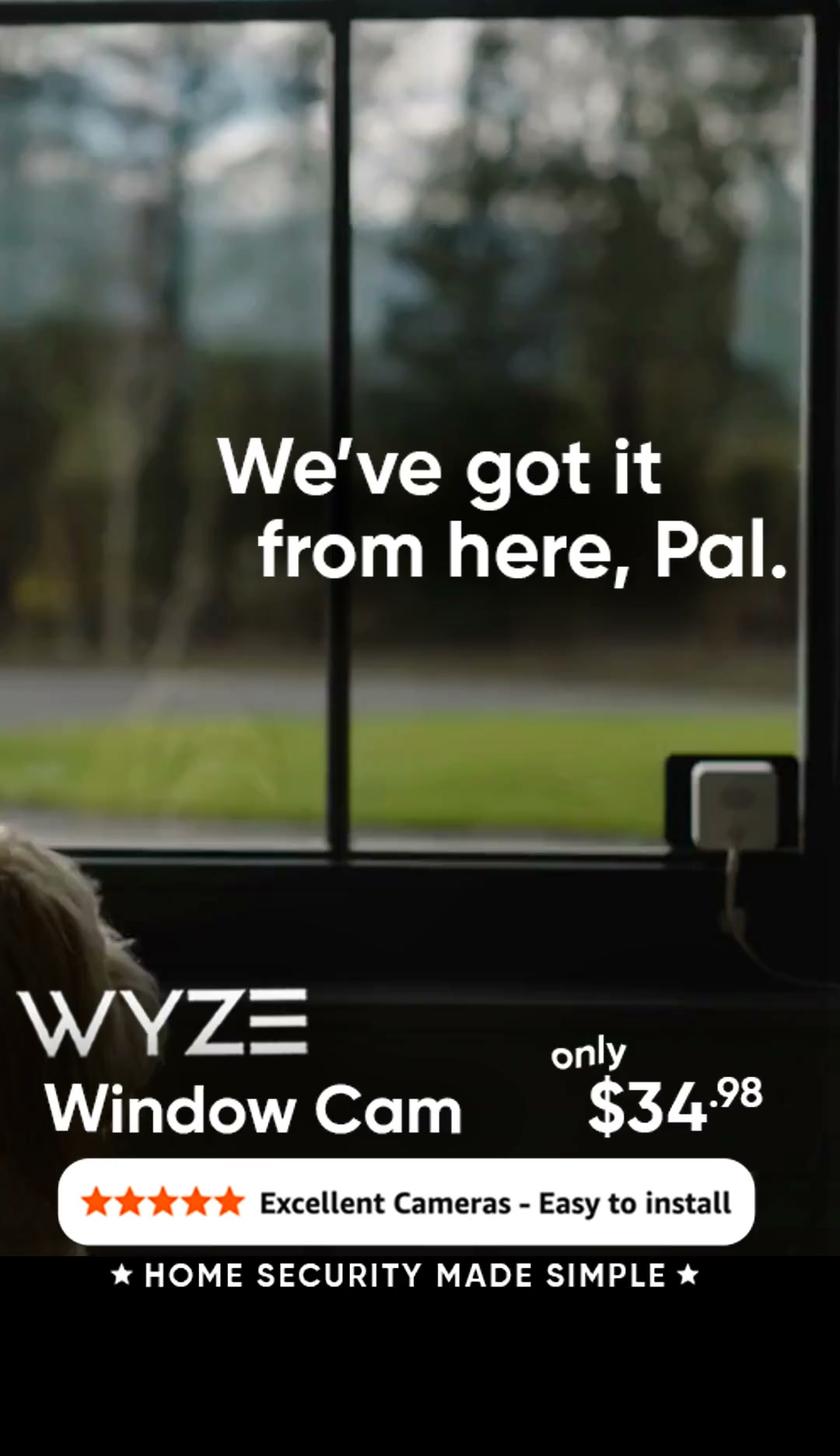 Wyze Facebook ad: Wyze Window Security Camera | Wyze