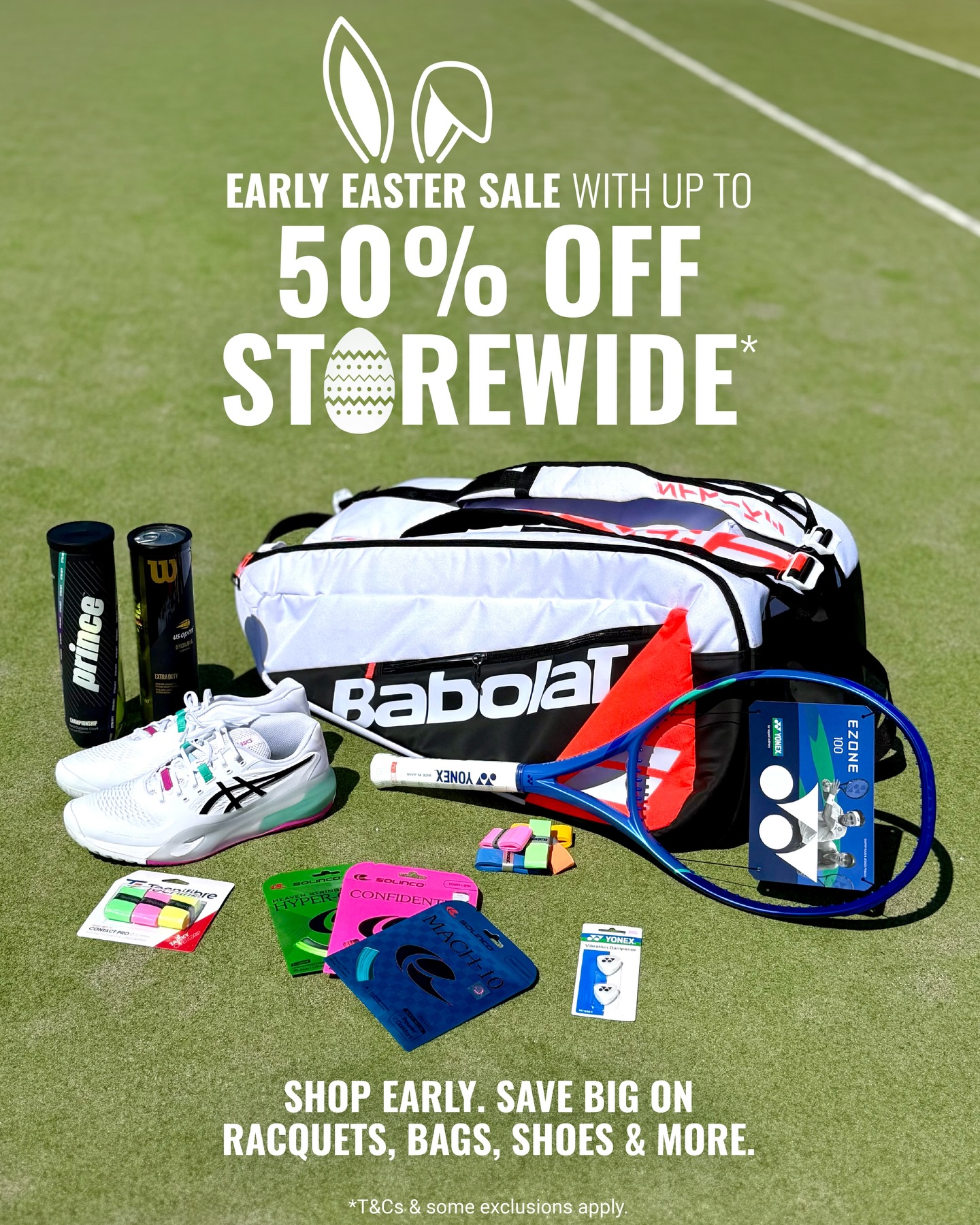 SMASH Tennis Mark Nielsen Facebook ad: Tennis Pro Shop - SMASH TENNIS Mark Nielsen, NZ