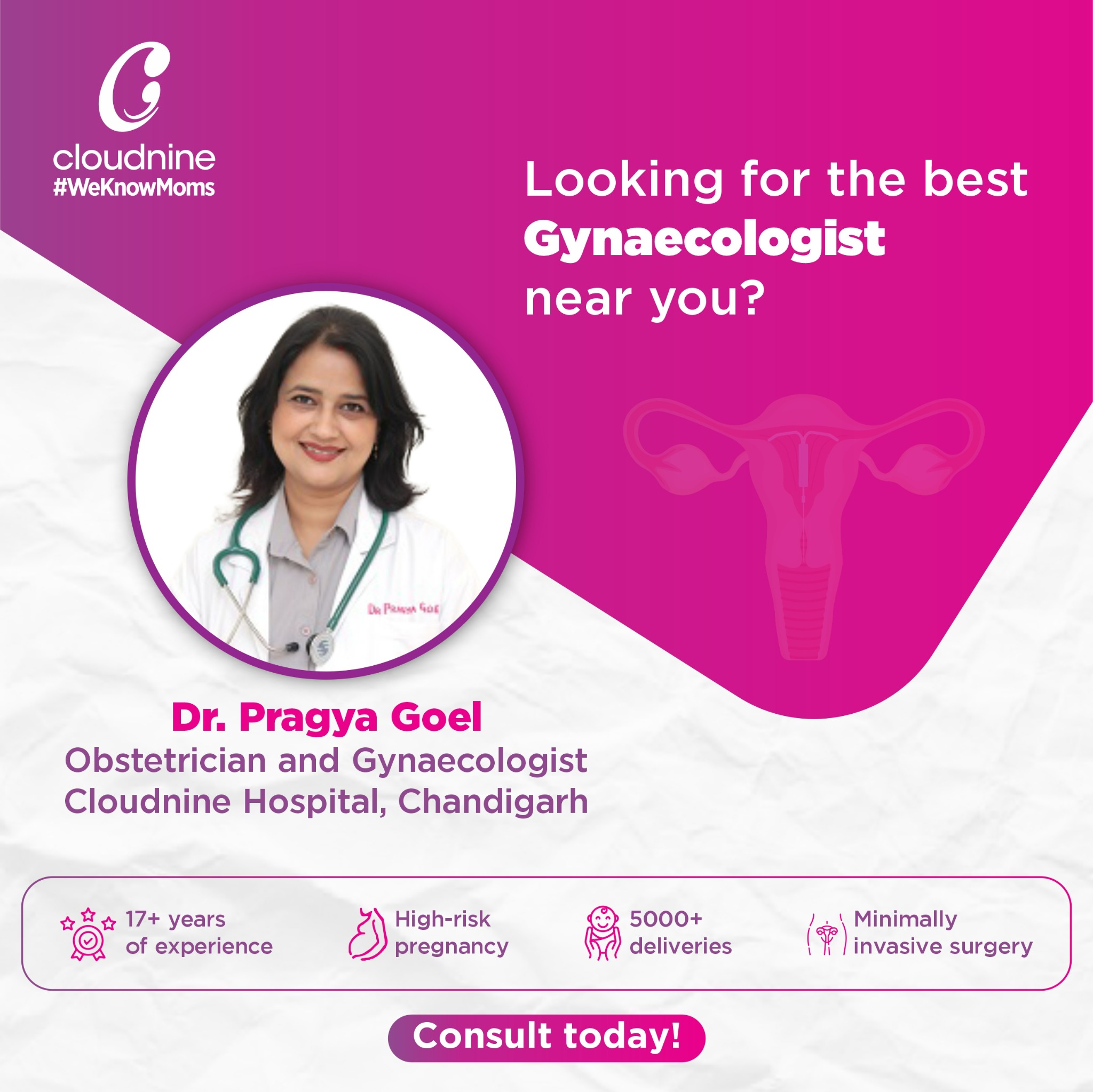 Cloudnine Hospital Facebook ad