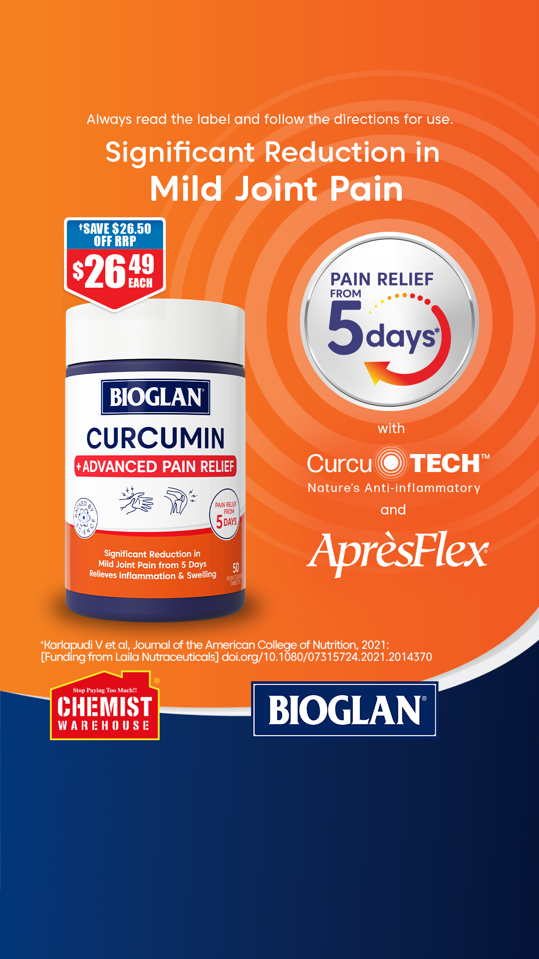 Bioglan Facebook ad