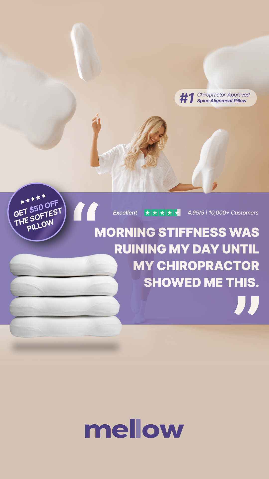 Mellow Sleep Facebook ad