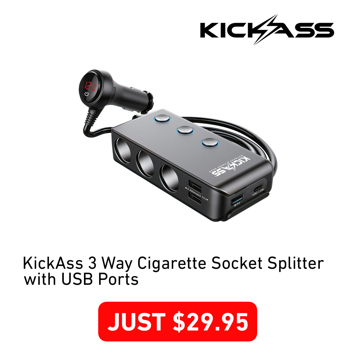 KickAss Products Facebook ad