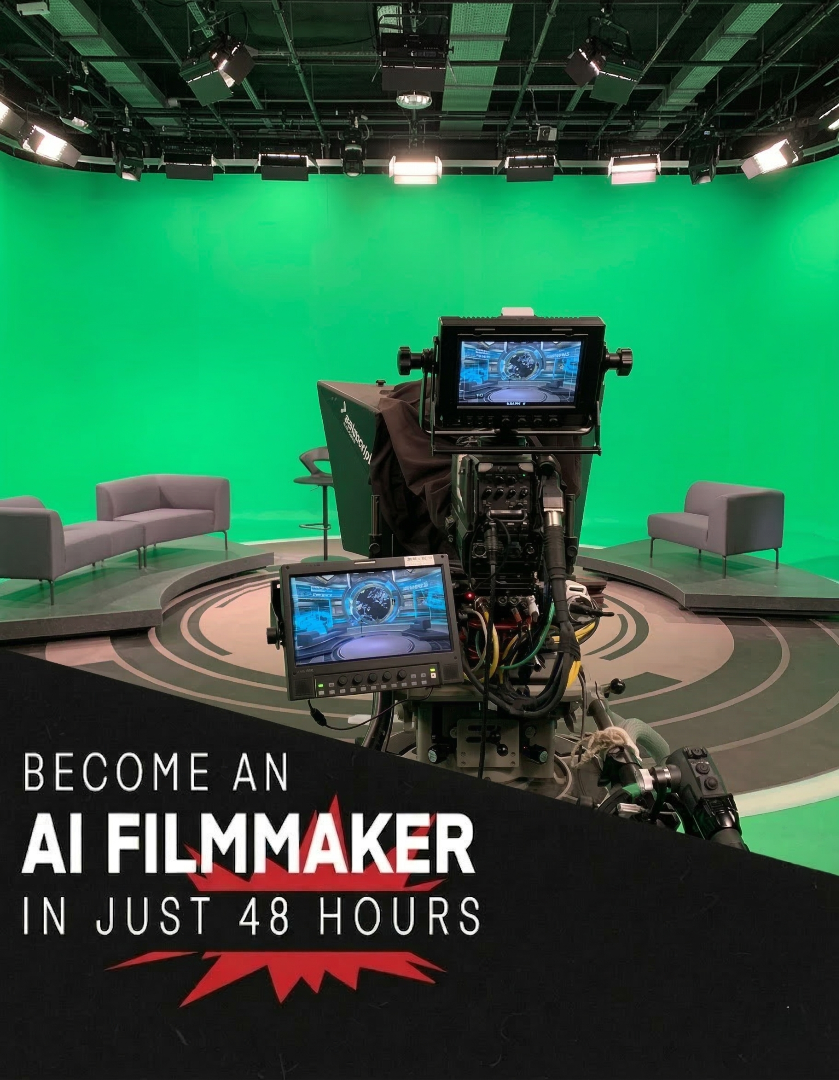 Steptwo.ai Facebook ad: Learn AI Filmmaking In Just 48 Hours