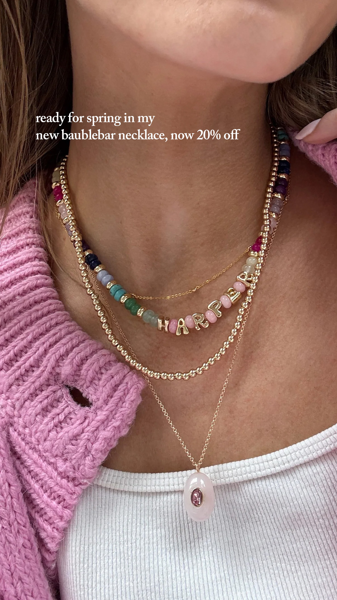 BaubleBar Facebook ad