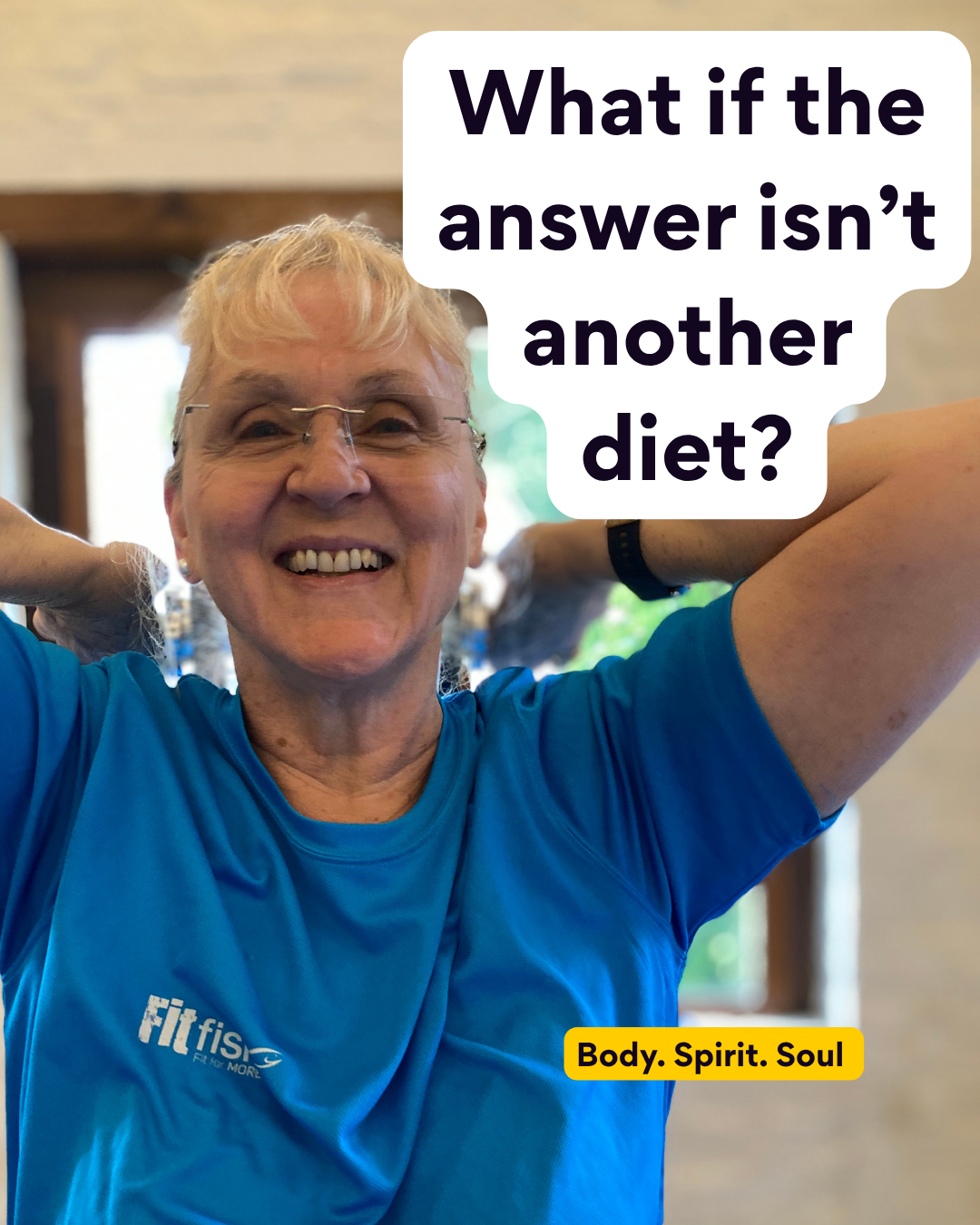 Fitfish Facebook ad: Healthy Without Dieting