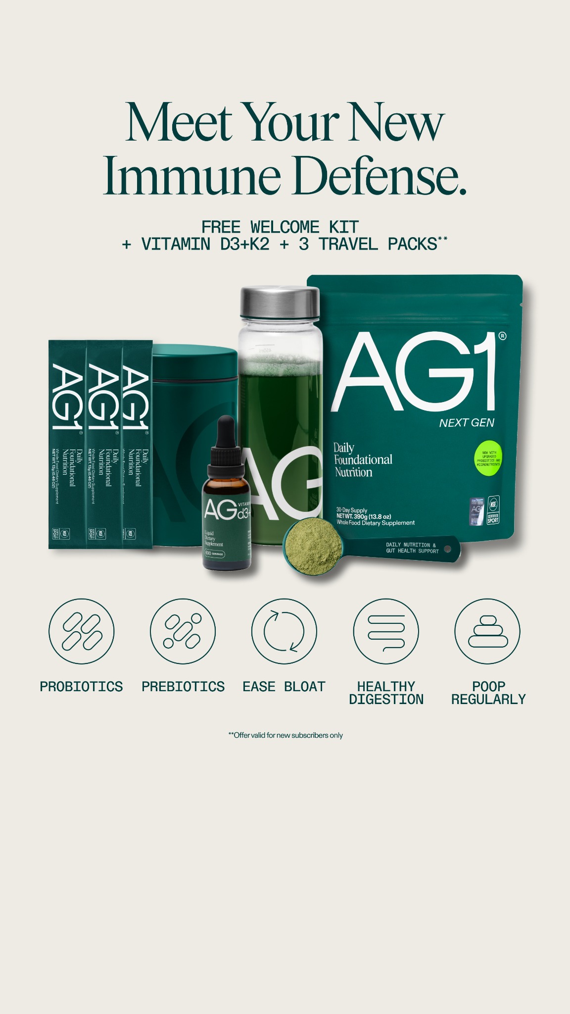 AG1 by Athletic Greens Facebook ad