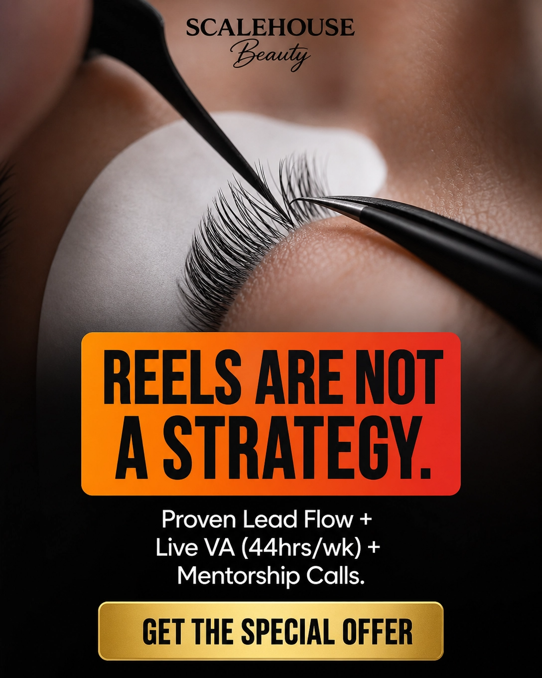 ScaleHouse Beauty Facebook ad: Built By An Artist, Not Marketers