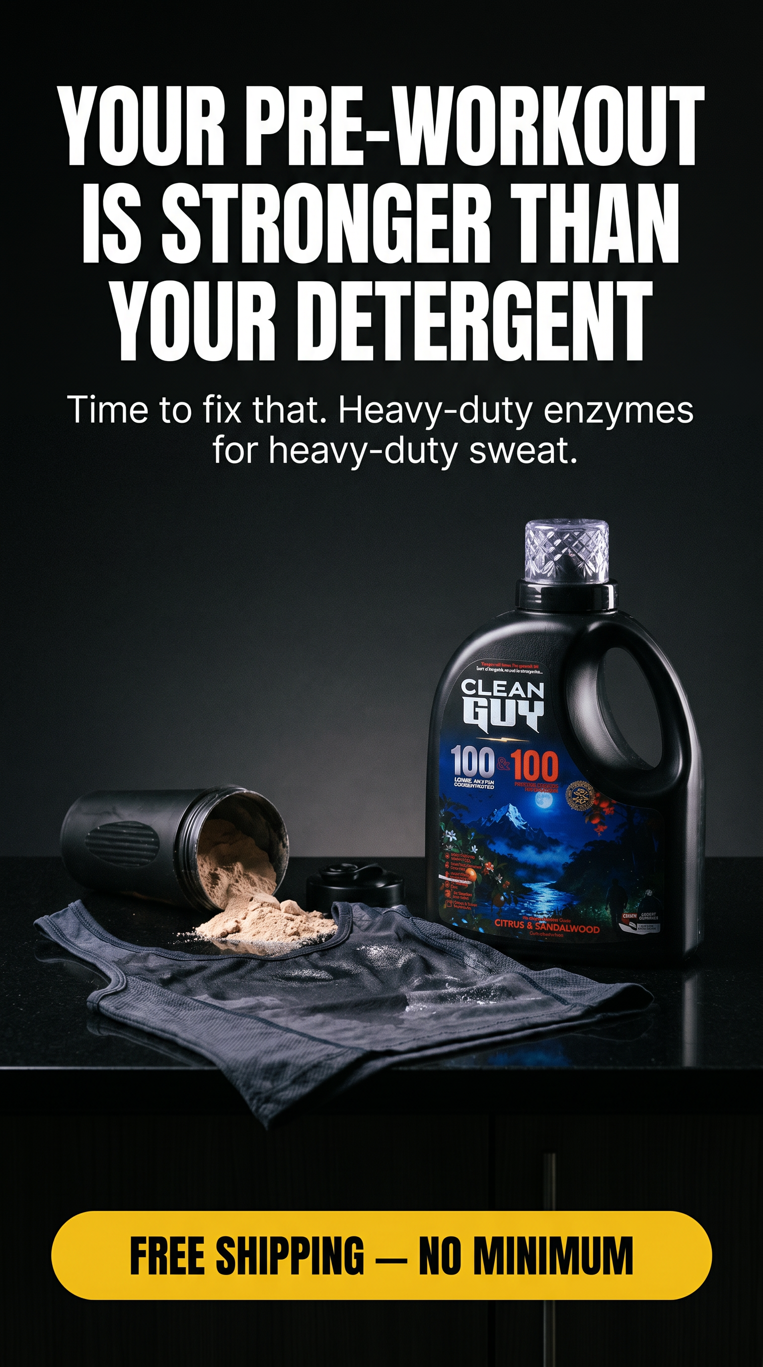 Clean Guy Facebook ad