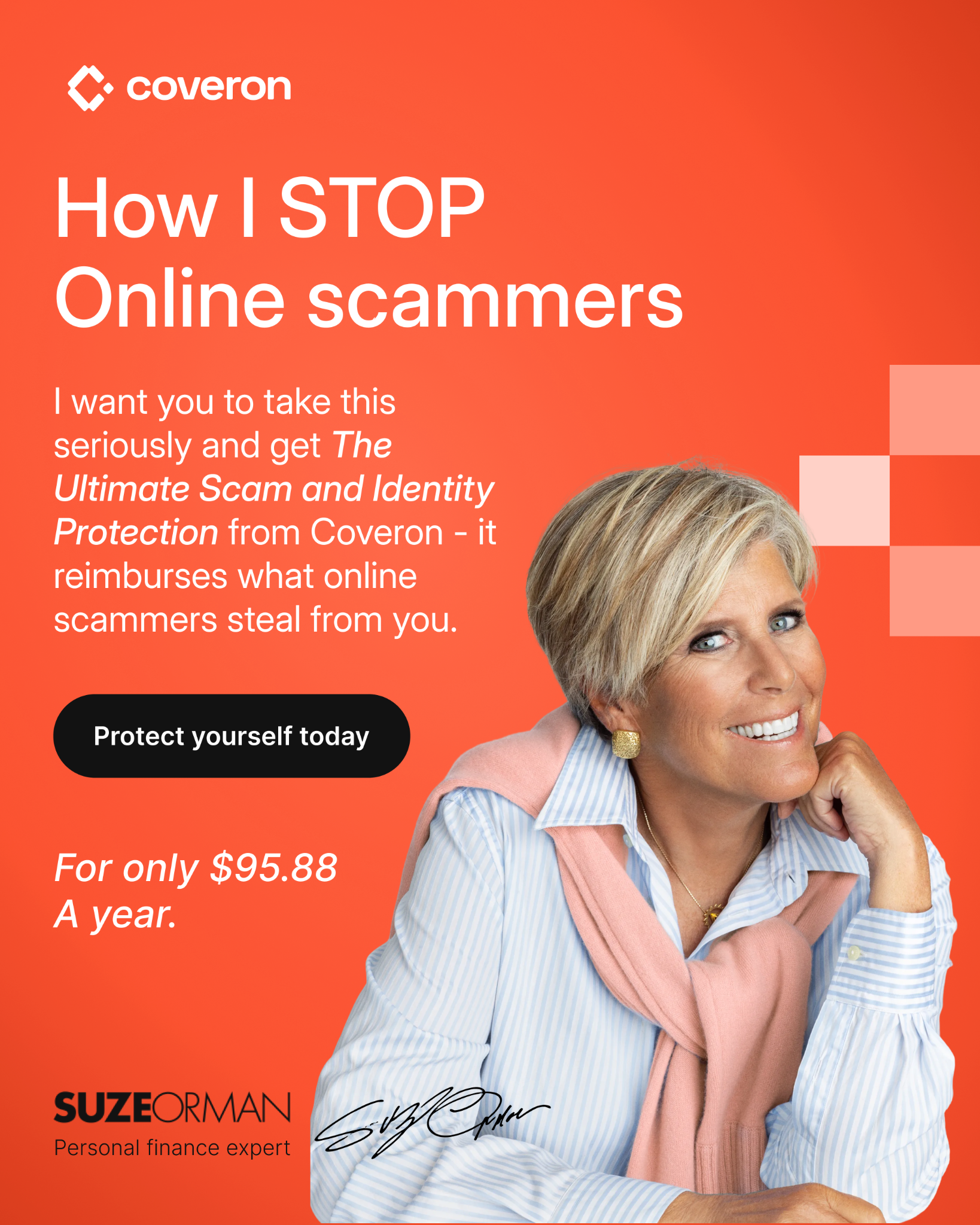 Suze Orman Facebook ad