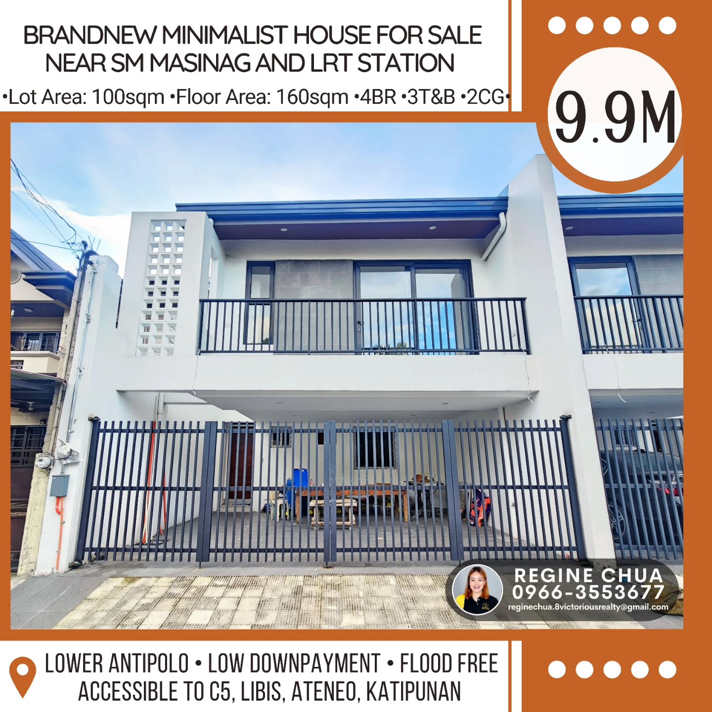 Regine Chua - 8Victorious Realty Facebook ad