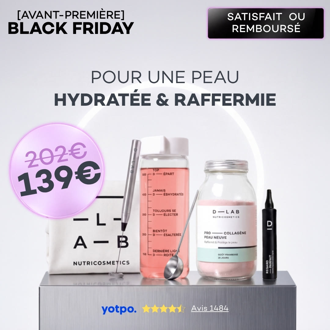 D-LAB NUTRICOSMETICS Facebook ad: Jusqu'à -40% chez DLAB