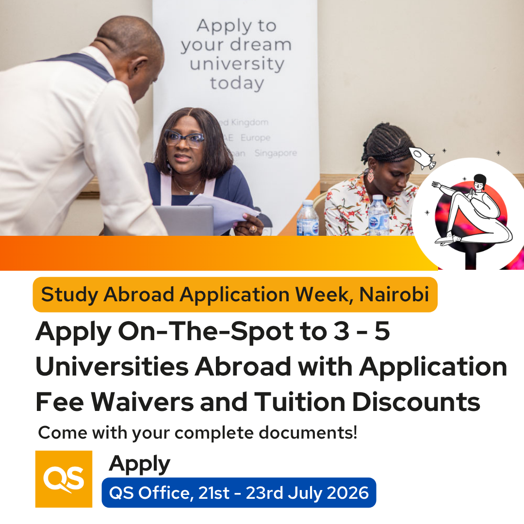 QS Africa Facebook ad: Schedule Your Attendance Now