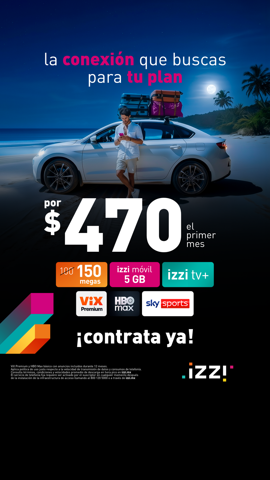 izzi telecom Facebook ad
