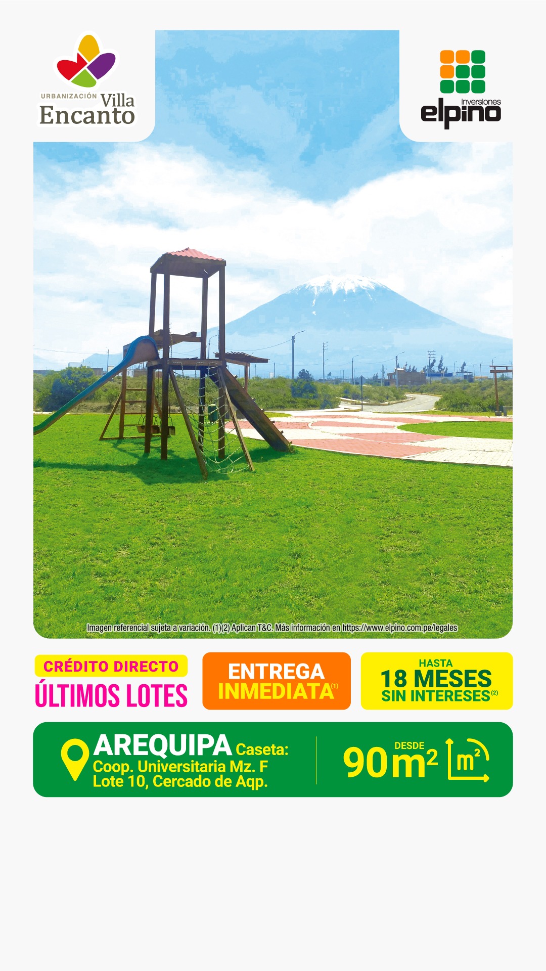 Inversiones El Pino Facebook ad