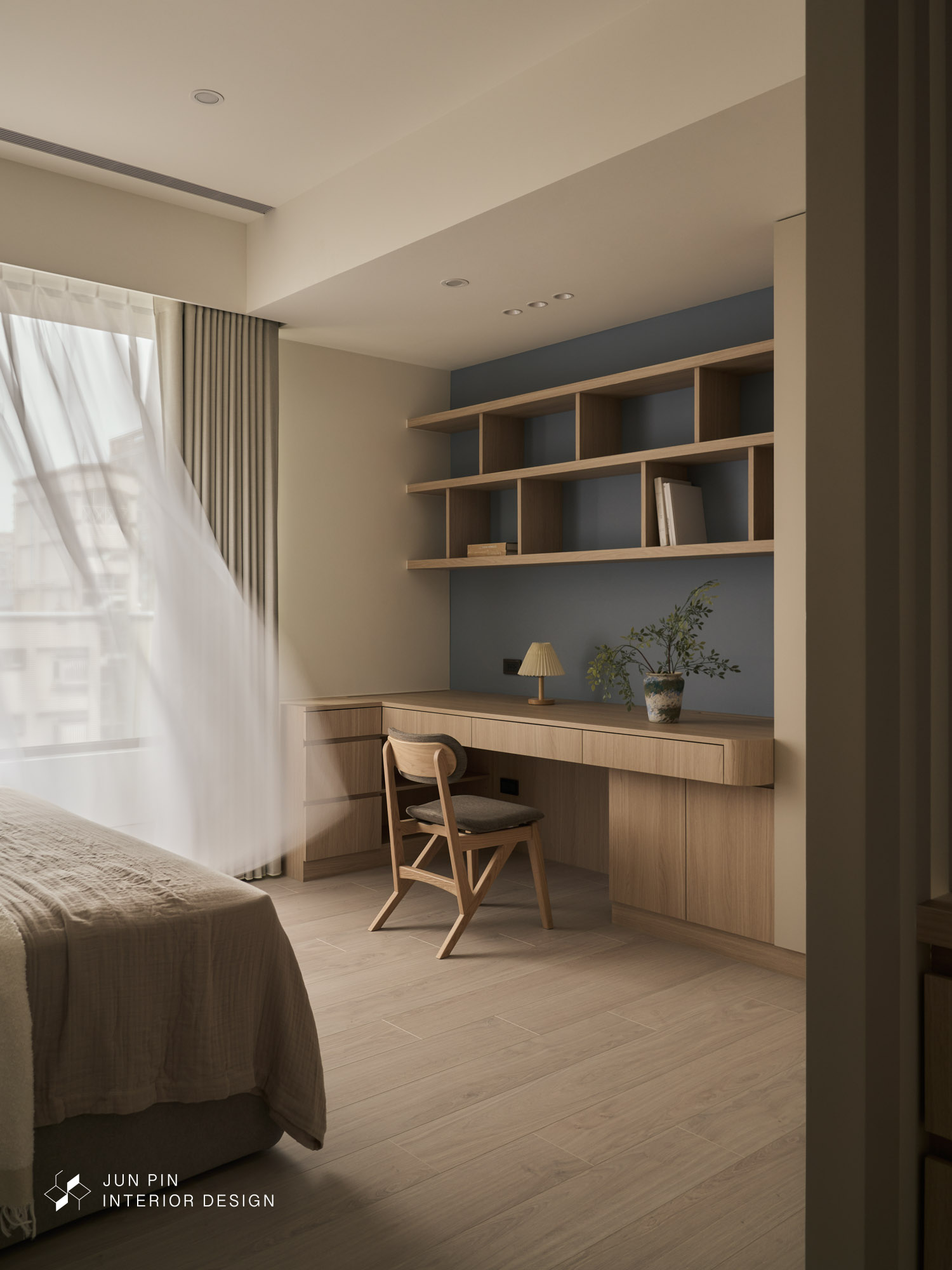 J.P. Design 郡品室內設計 Facebook ad: 忙著在家行光合作用|43坪日式混搭宅