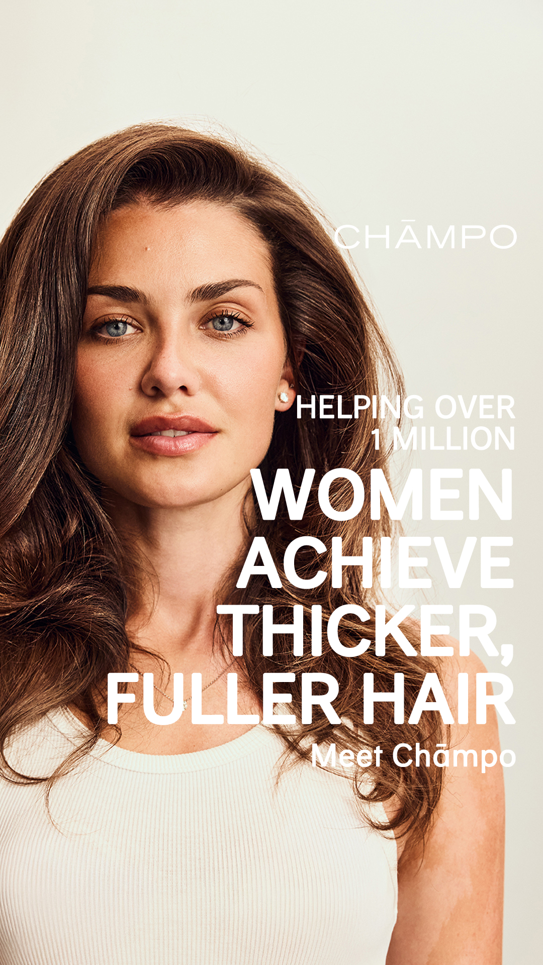 Chāmpo Haircare Facebook ad