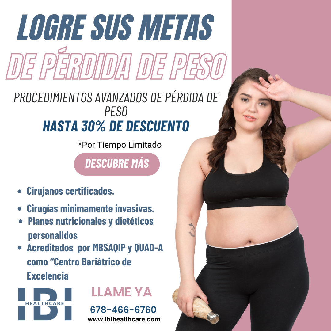 IBI Clinic Latino Facebook ad: ¡La pérdida de peso no es un enfoque…