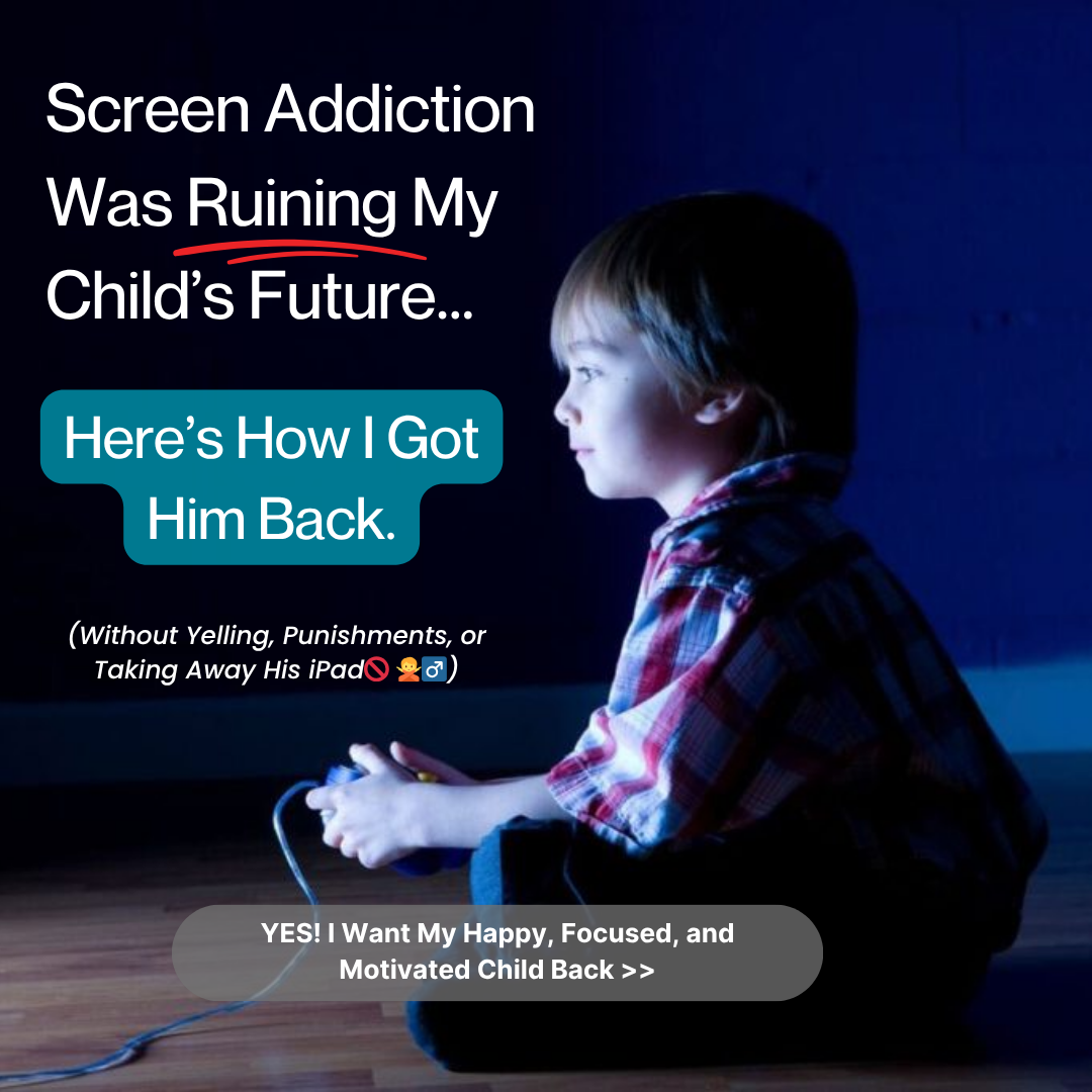 Calm Tech Parenting Facebook ad: Parents Are Ending Screen-Time Battles, Here’s How
